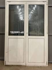 Дверь Пластиковая Б/У 216(в) х 146(ш) Штульповая (Балконный блок)