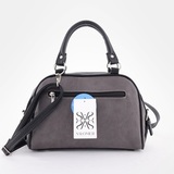 Сумка Саломея 257 мульти итальянский серо-черный