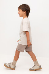 шорты  для мальчика  КР 400642-1/коричневый к554