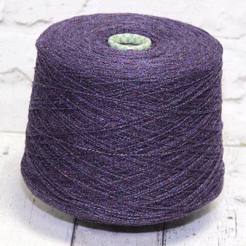 Твид с шелком PROFILO BRIZZOLO 450 чернильно-синий