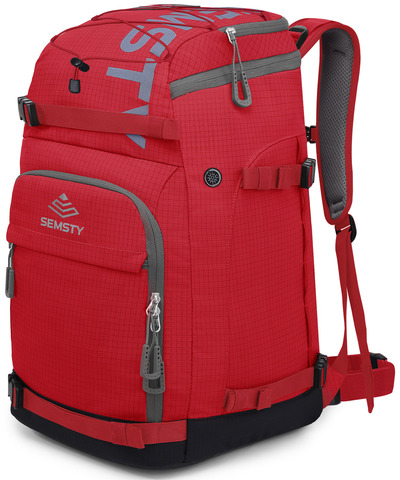 Картинка рюкзак для ботинок Nevo Rhino 9066-SY Red - 3