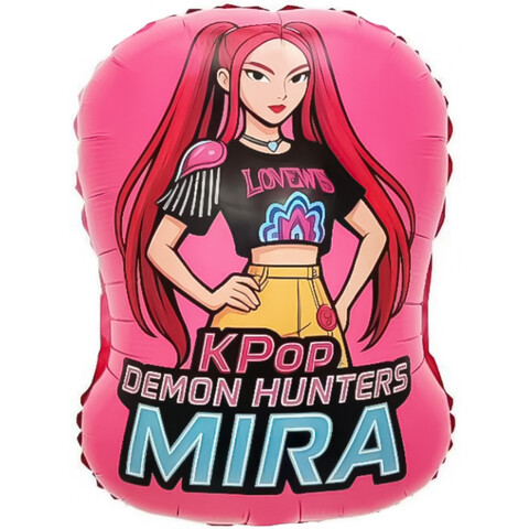 Шар Фигура девочки аниме, дизайн №1, 56 см