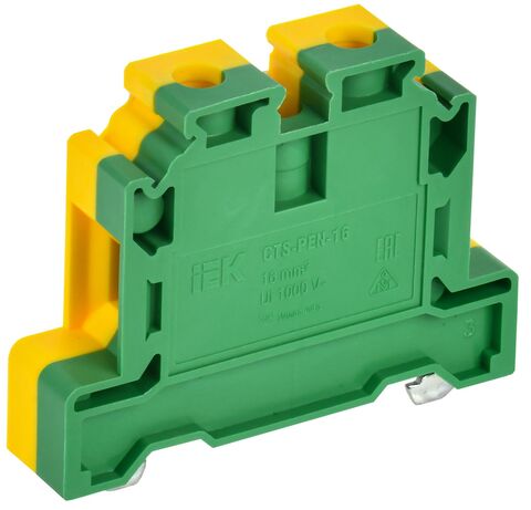 ARMAFIX Клемма винтовая CTS-PEN земля 16мм2 желто-зелен. IEK