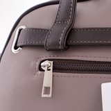 Сумка Саломея 361 наппа тауп + шоколад