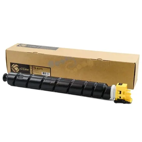 Тонер-картридж БУЛАТ s-Line TK-8375 для Kyocera TASKalfa 3554ci (Жёлтый, 20000 стр.), совместимый