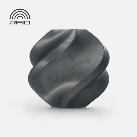 Пластик для 3D-печати Bambu Lab PC, 1.75 мм, 1 кг, прозрачный чёрный (PC-Clear Black), на катушке, C00-C0-1.75-1000-SPL