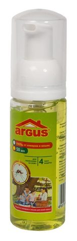 Argus Family гель от комаров и мошек 50мл