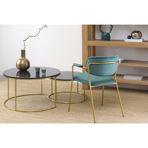 Кресло Berg Eirill темно-зеленое