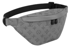 Поясная сумка Louis Vuitton Discovery PM Monogram Shadow Grey