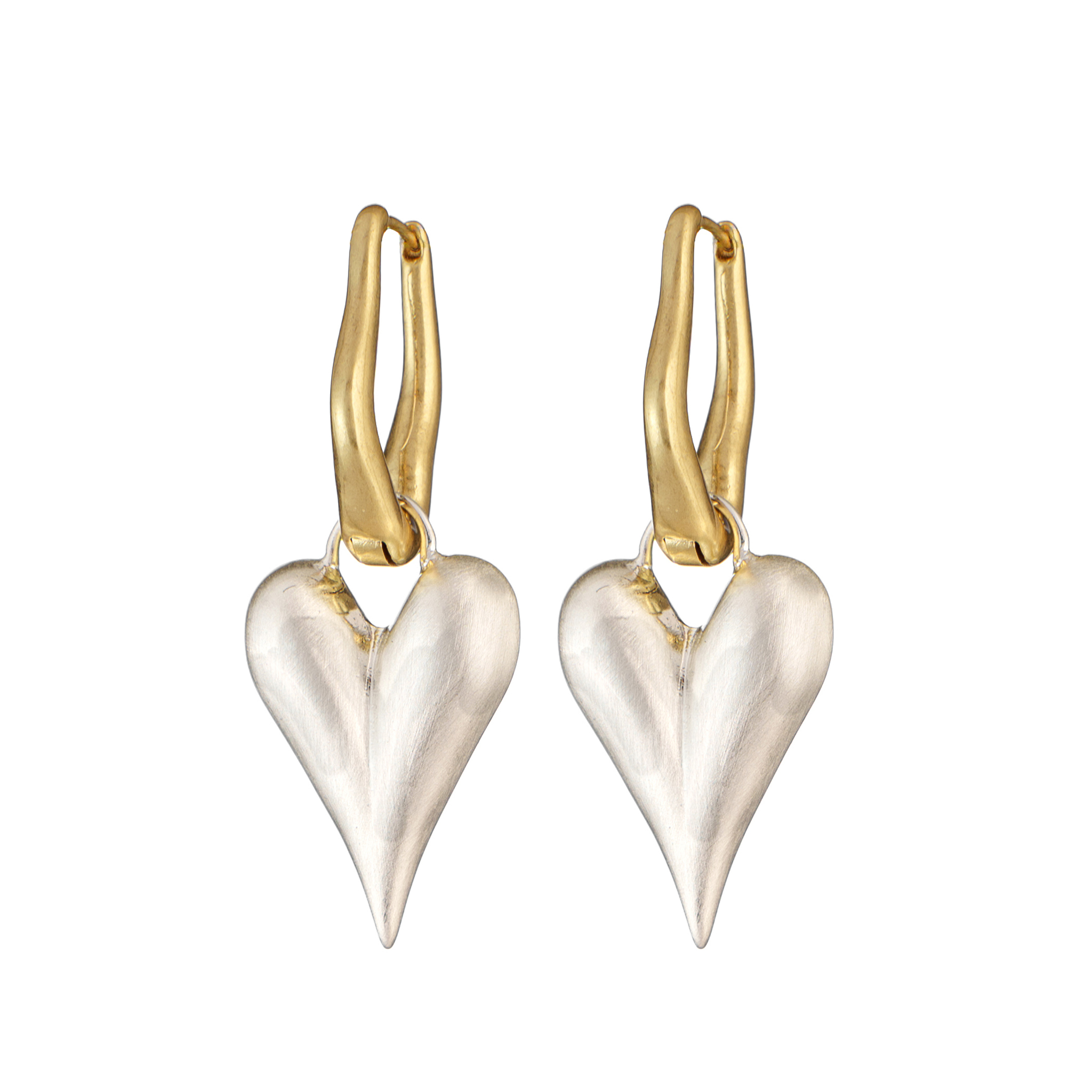 Серьги Bicolor of The Heart Silver Earring 7500₽