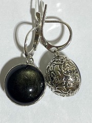 Инесса (серьги из серебра)