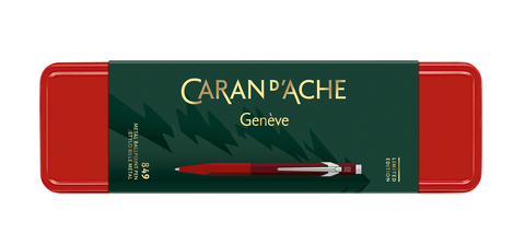 Ручка шариковая Caran d’Ache 849  Wonder Forest LE 2021, Red CT(CC0849.121)