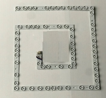 Диодная панель 16W*2 Квадратная