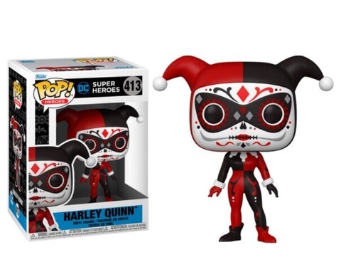 Фигурка Funko POP! DC. Dia de Muertos: Harley Quinn (413)