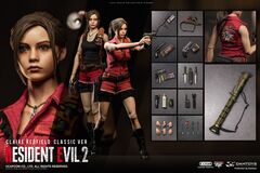 Фигурка Nauts x Damtoys Resident Evil 2: Claire Redfield (Бамп)