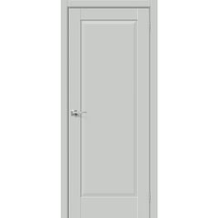 Купить Межкомнатная дверь ПЭТ Прима-10 Grey Silk глухая