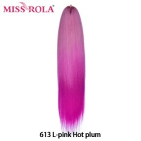 Канекалон M02 Easy Braid (искуственные волосы) 3 цветный 613/ L Pink/ hot plum