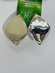Ромбы (серьги из серебра)