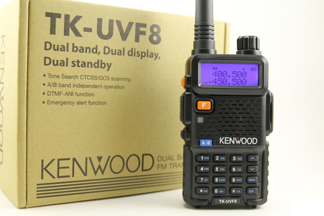 Рация Kenwood UVF-8 8w купить в Курске по лучшей цене. Описание, фото и  характеристики на сайте