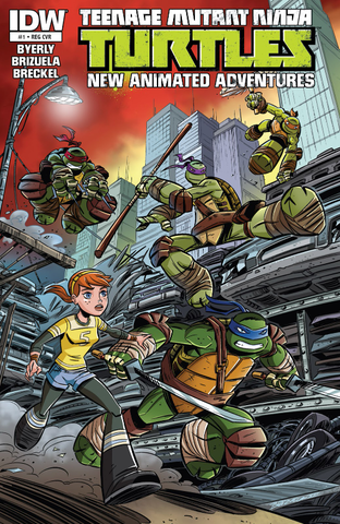 Teenage Mutant Ninja Turtles New Animated Adventures #1 (Cover A)