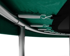 Батут Триумф Норд Альтерна 305 см с защитной сеткой и лестницей