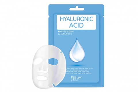 Тканевая маска для лица с гиалуроновой кислотой Yu.R Me Hyaluronic Acid Sheet Mask