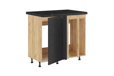 Брауни МП-1000 шкаф под мойку (Стол под мойку (прямой угол) одна створка+2 фальшпанели)