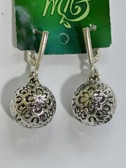 Мотивы (серьги из серебра)