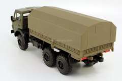 KAMAZ-4310 flatbed truck with awning khaki Elecon 1:43 used