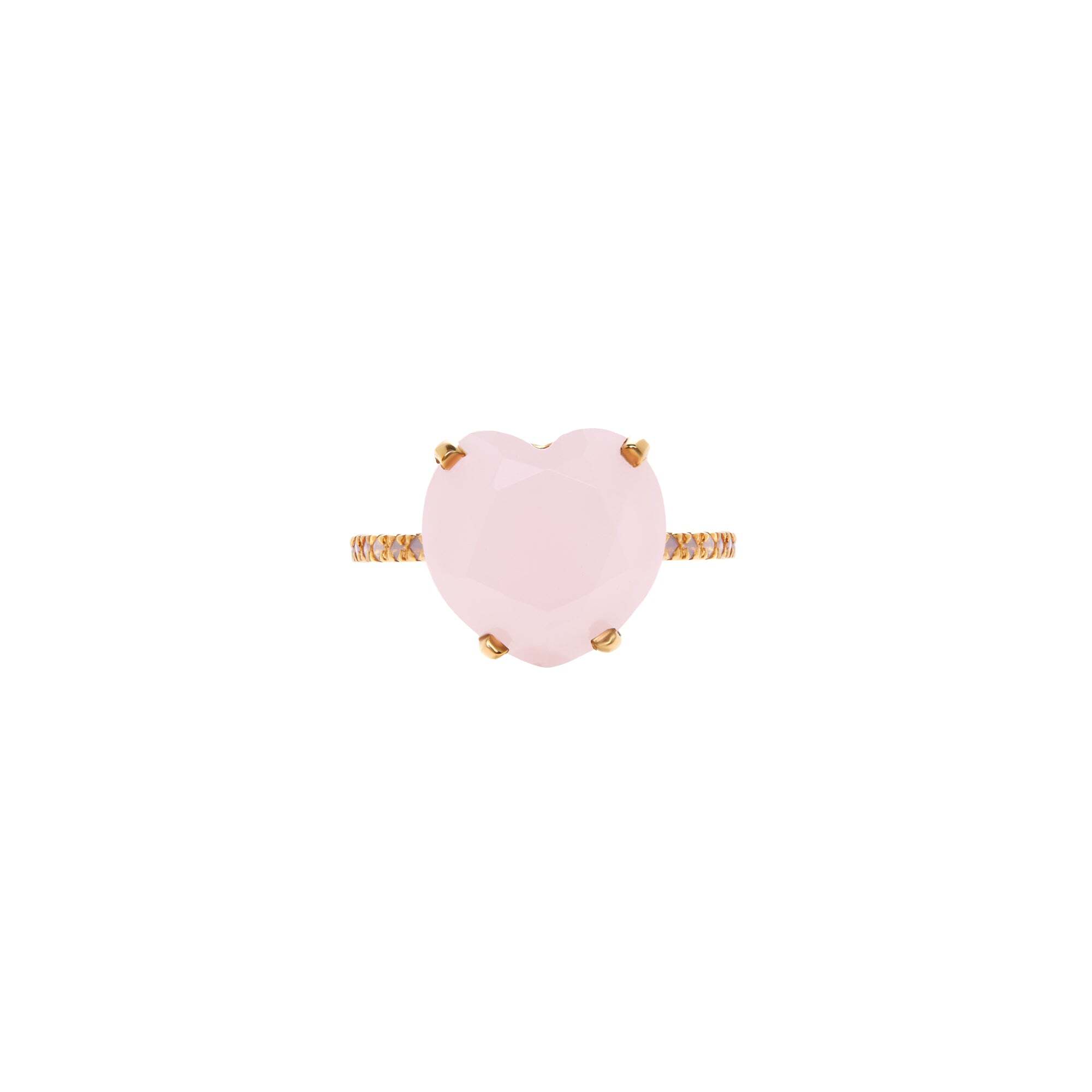 Sex in the City Ring - Gold Matt Pink