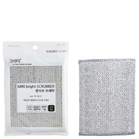 Скраббер для посуды Sung Bo Cleamy Bright Scrubber L