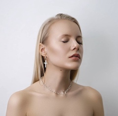 Серьги Кресты