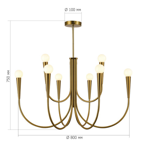 Светильник подвесной ST Luce Dutchess SL1243.303.09