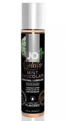Лубрикант с ароматом мятного шоколада JO GELATO MINT CHOCOLATE - 30 мл. - 