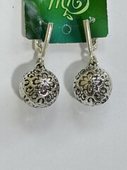 Мотивы (серьги из серебра)