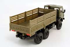 KAMAZ-4310 flatbed truck with awning khaki Elecon 1:43 used