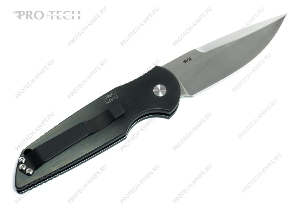 Нож Pro-Tech TR-3 Black limited 50 of 100 - фотография 