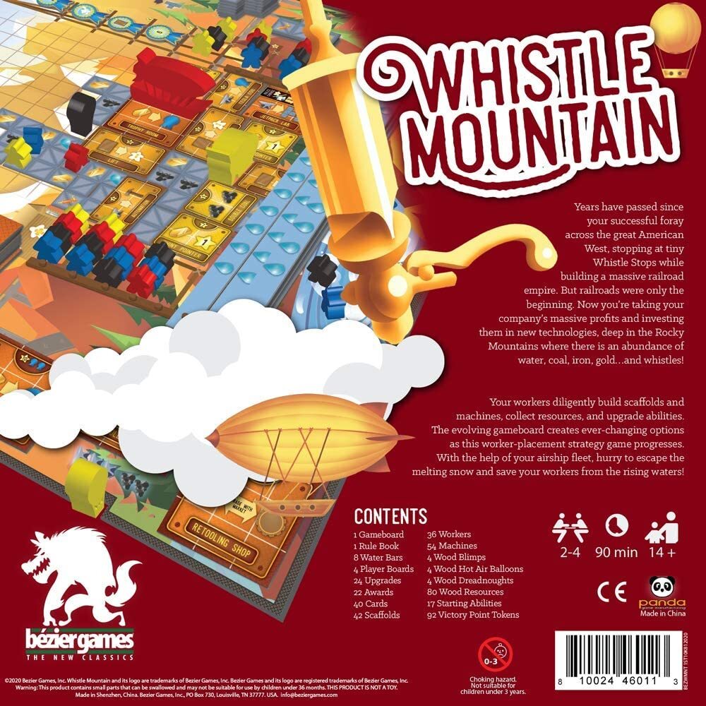 Whistle Mountain на английском языке - купить по выгодной цене | Единорог -  Настольные игры