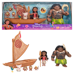 Набор кукол Моана, Мауи и их друзья, коллекционный набор кукол Дисней