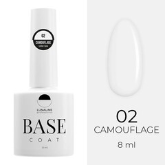 Базовое камуфлирующее покрытие для гель-лака LUNA LINE Camouflage Rubber (10 ml) №2