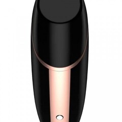 Вакуумный клиторальный стимулятор с вибрацией Satisfyer Love triangle black