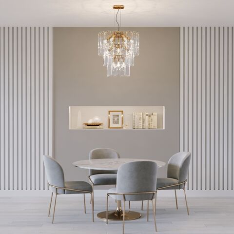 Подвесная люстра Eurosvet Claire 60171 золото