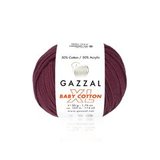 Пряжа Gazzal Baby Cotton XL 3442 марсала