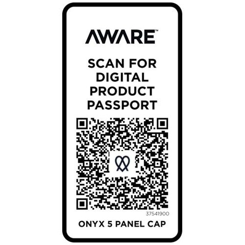 Onyx с 5 панелями Aware™ кепка из переработанных материалов