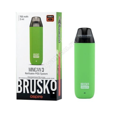 Электронная сигарета Brusko Minican 3 - Светло-зелёный