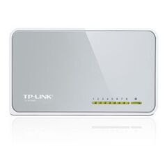 TP-Link TL-SF1008D Коммутатор 8-port 10/100M mini Desktop Switch, 8 10/100M, Plastic case