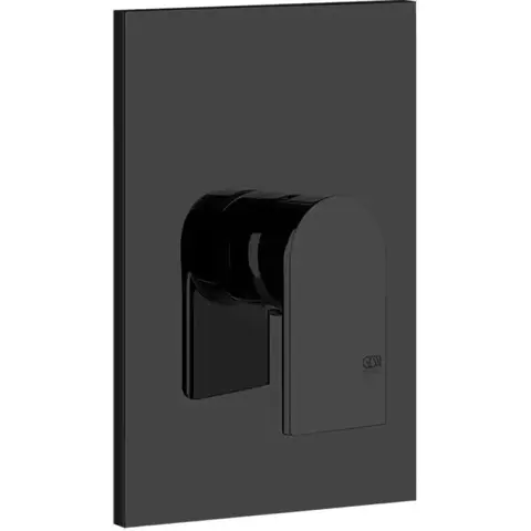 Gessi 44632#299 Gessi Emporio Via manzoni Внешние части для настенного смесителя на 1 позицию, цвет: Black XL