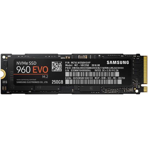 SSD диск Samsung 960 EVO m.2 250Gb MZ-V6E250BW