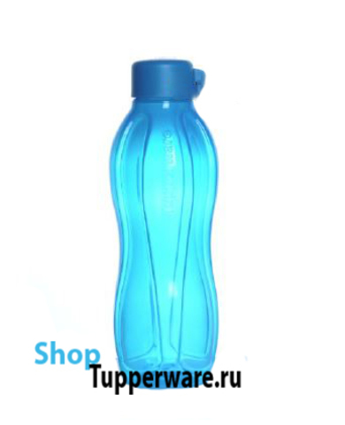 Бутылка эко 750мл в синем цвете без клапана
