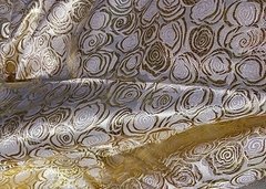 Парча набивная 